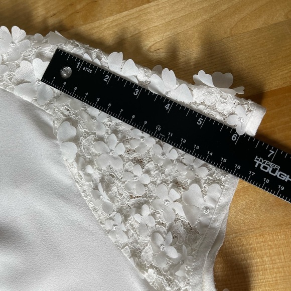 Karl Lagerfeld Paris White Blouse - Picture 15 of 15